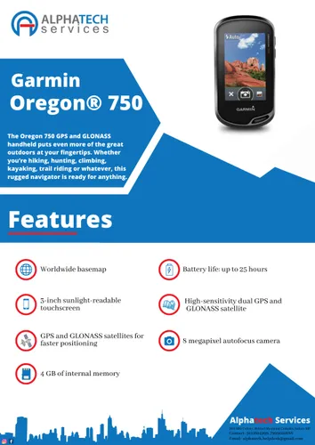 Garmin GPS Oregon 750 in Indore
