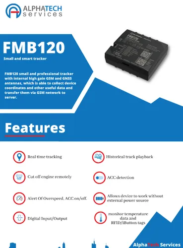 Teltonika Fmb120 GPS Tracking Device